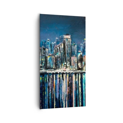 Impression sur toile - Image sur toile - Cascade de lumières - 65x120 cm