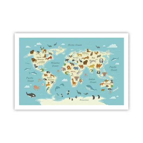 Affiche - Poster - De bons voisins - 91x61 cm