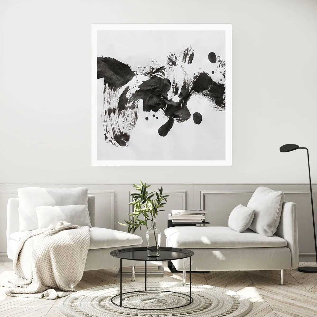 Affiche - Poster - De la méthode dans la folie ? - 60x60 cm