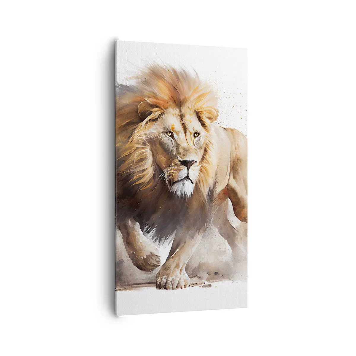 Impression sur toile - Image sur toile - Le roi bougea - 65x120 cm