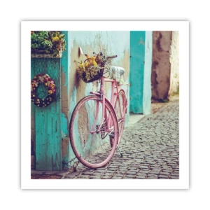 Affiche - Poster - Je reviens tout de suite - 60x60 cm