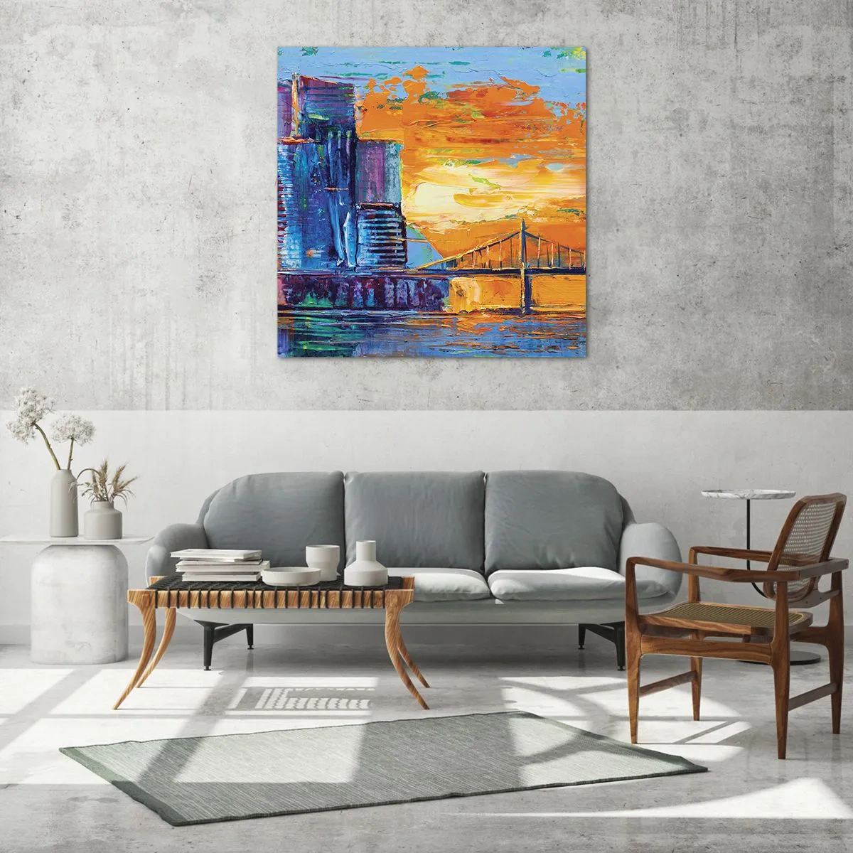 Impression sur verre - Image sur verre - Culture et nature - 60x60 cm