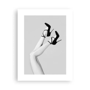 Affiche - Poster - Les jambes en l’air - 30x40 cm