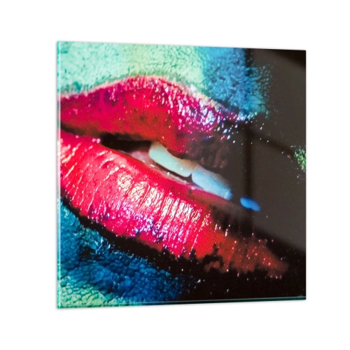 Impression sur verre - Image sur verre - Sensuel et dérangeant - 30x30 cm