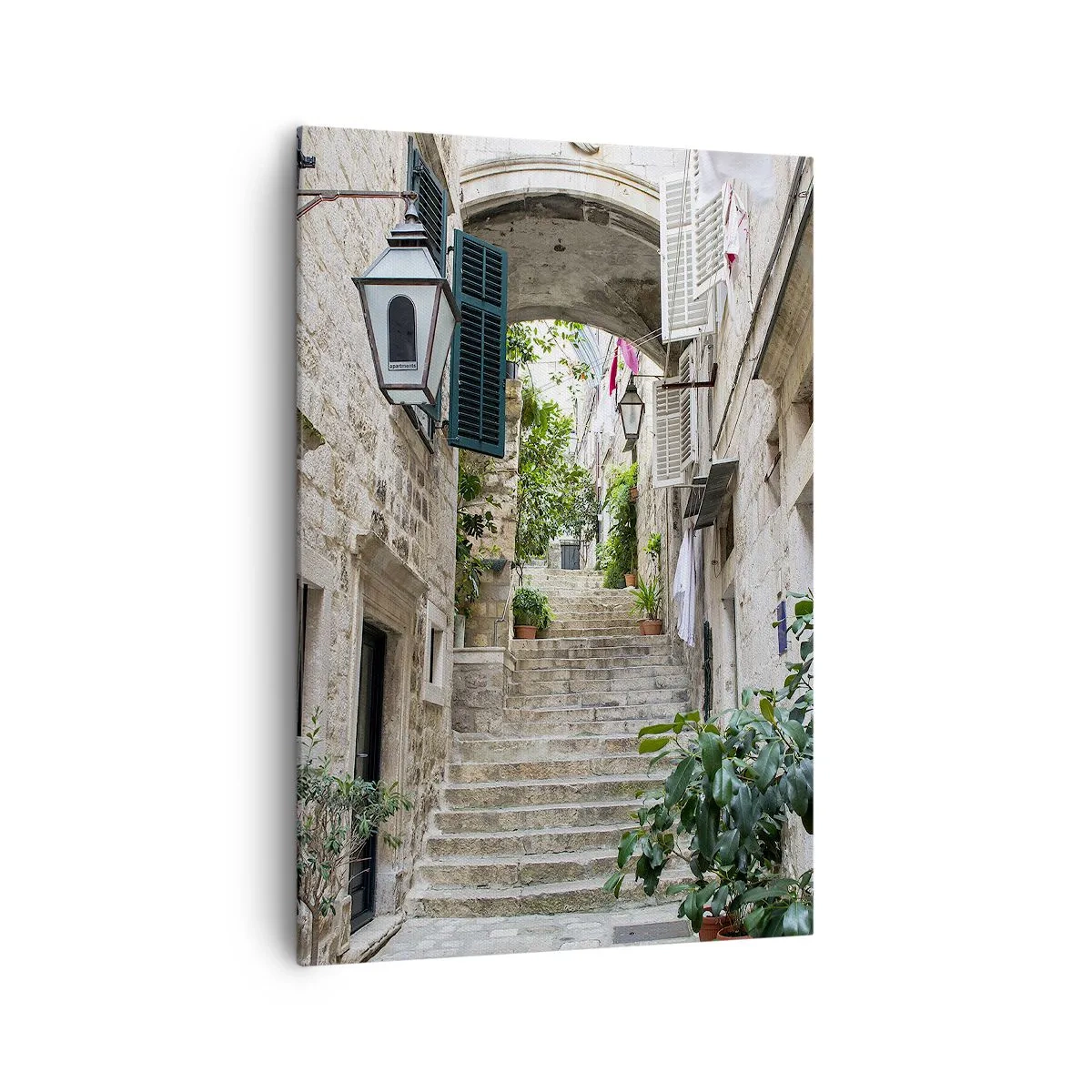 Impression sur toile - Image sur toile - Une charmante ruelle - 70x100 cm