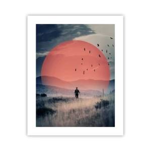 Affiche - Poster - Dans ses éléments - 40x50 cm