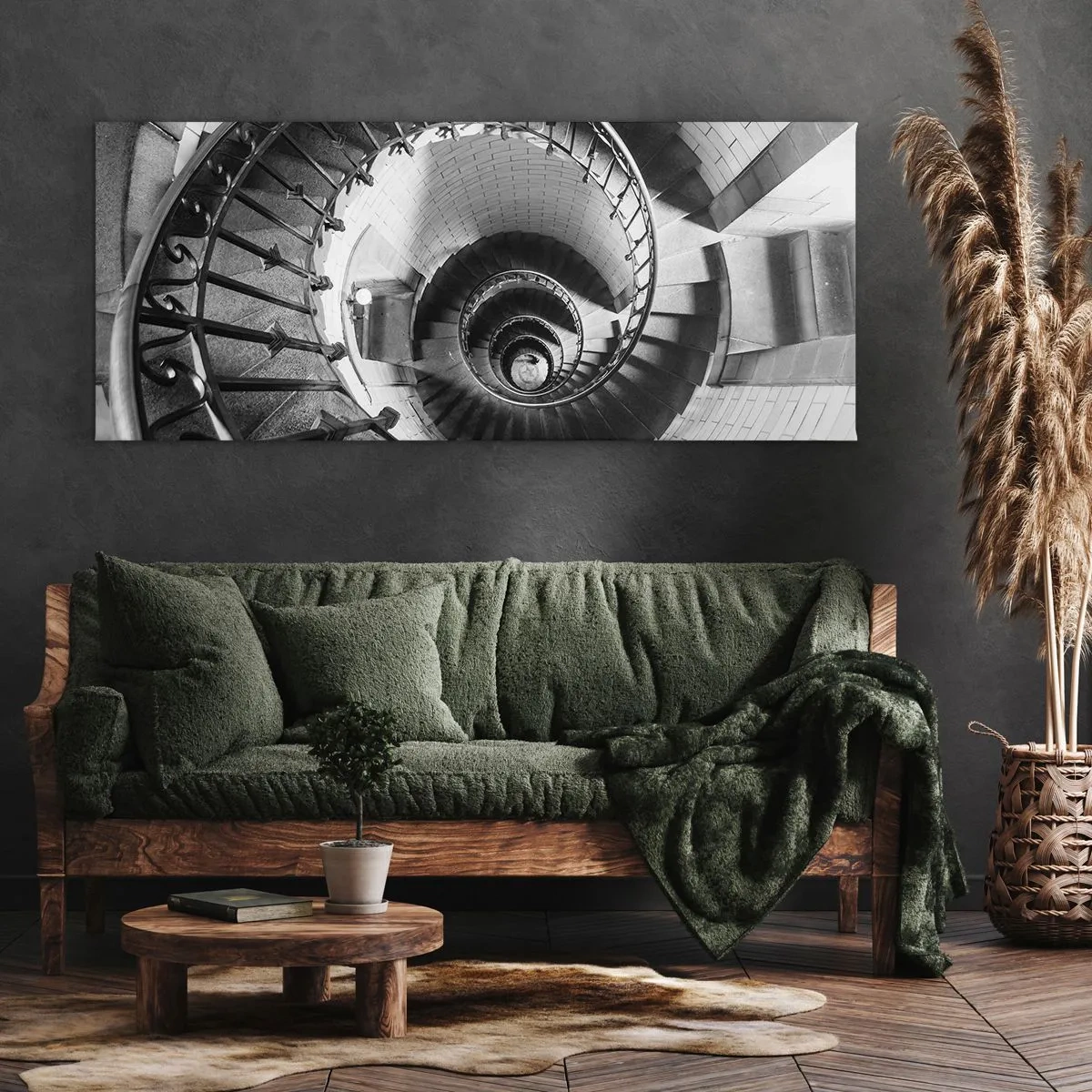 Impression sur toile - Image sur toile - De plus en plus haut - 90x30 cm