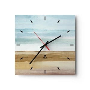 Horloge murale - Pendule murale - Réconfort - 40x40 cm