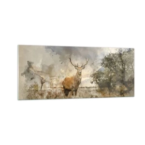 Impression sur verre - Image sur verre - Dignité - force - majesté - 100x40 cm