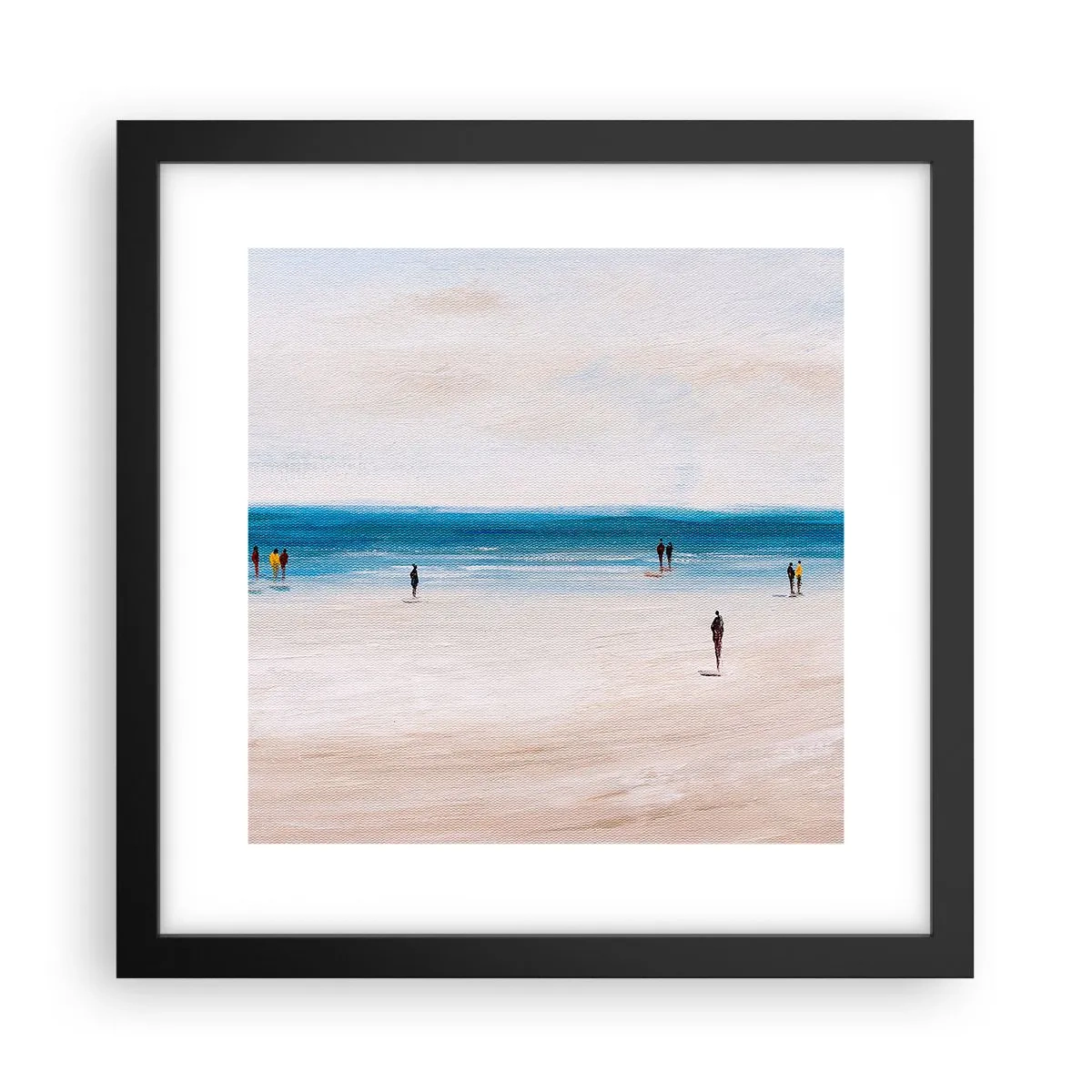 Affiche dans un cadre noir - Poster - Un besoin naturel - 30x30 cm