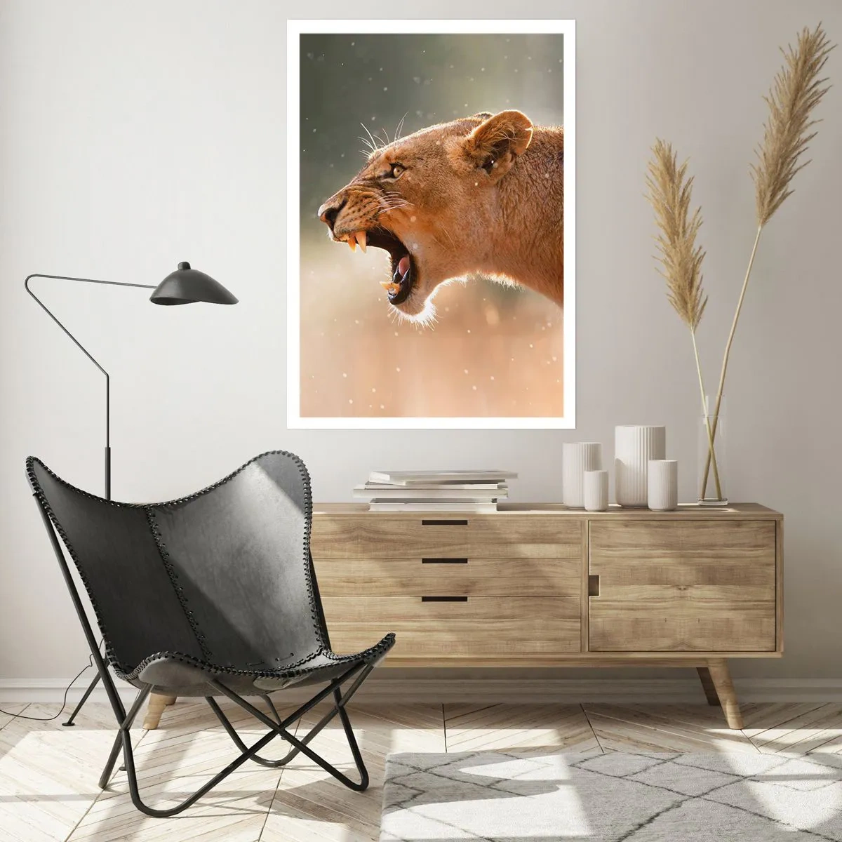 Affiche - Poster - Essayez  de ne pas écouter - 40x50 cm