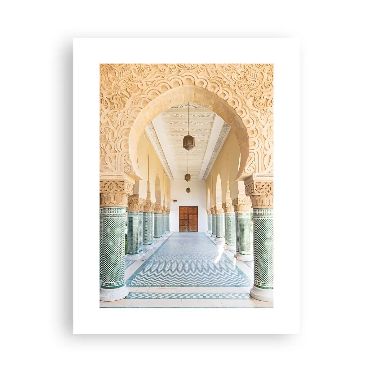 Affiche - Poster - D'après les histoires de Shéhérazade - 30x40 cm