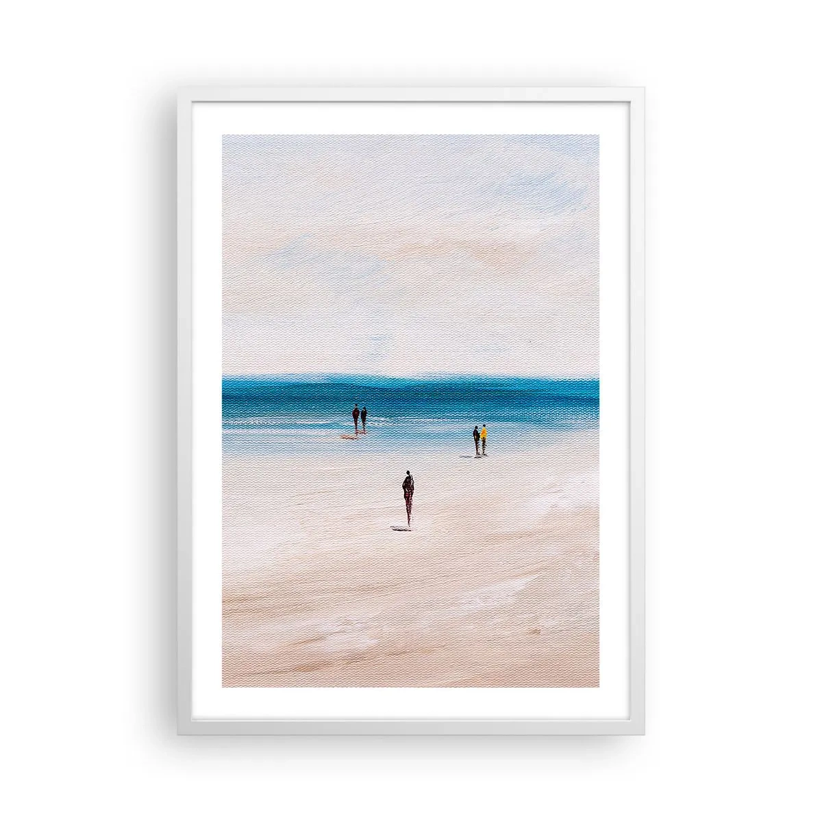 Affiche dans un cadre blanc - Poster - Un besoin naturel - 50x70 cm