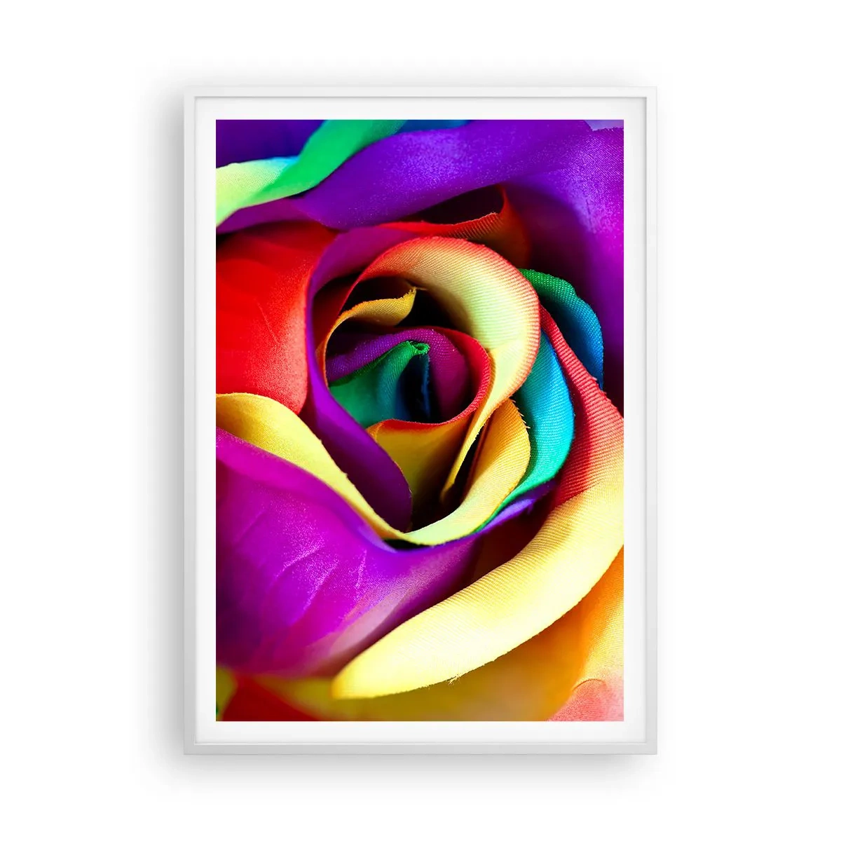 Affiche dans un cadre blanc - Poster - Ce n'est pas possible - 70x100 cm