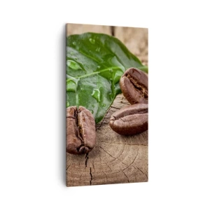 Impression sur toile - Image sur toile - La plus vraie et noire - 45x80 cm