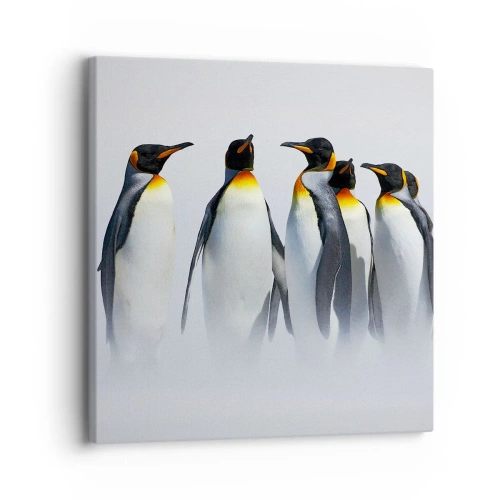 Impression sur toile - Image sur toile - Rencontre en robes de soirée - 30x30 cm