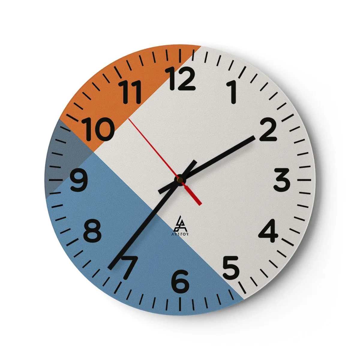 Horloge murale - Pendule murale - Sous cette angle.... - 30x30 cm