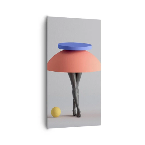 Impression sur toile - Image sur toile - Composition surréaliste - 65x120 cm