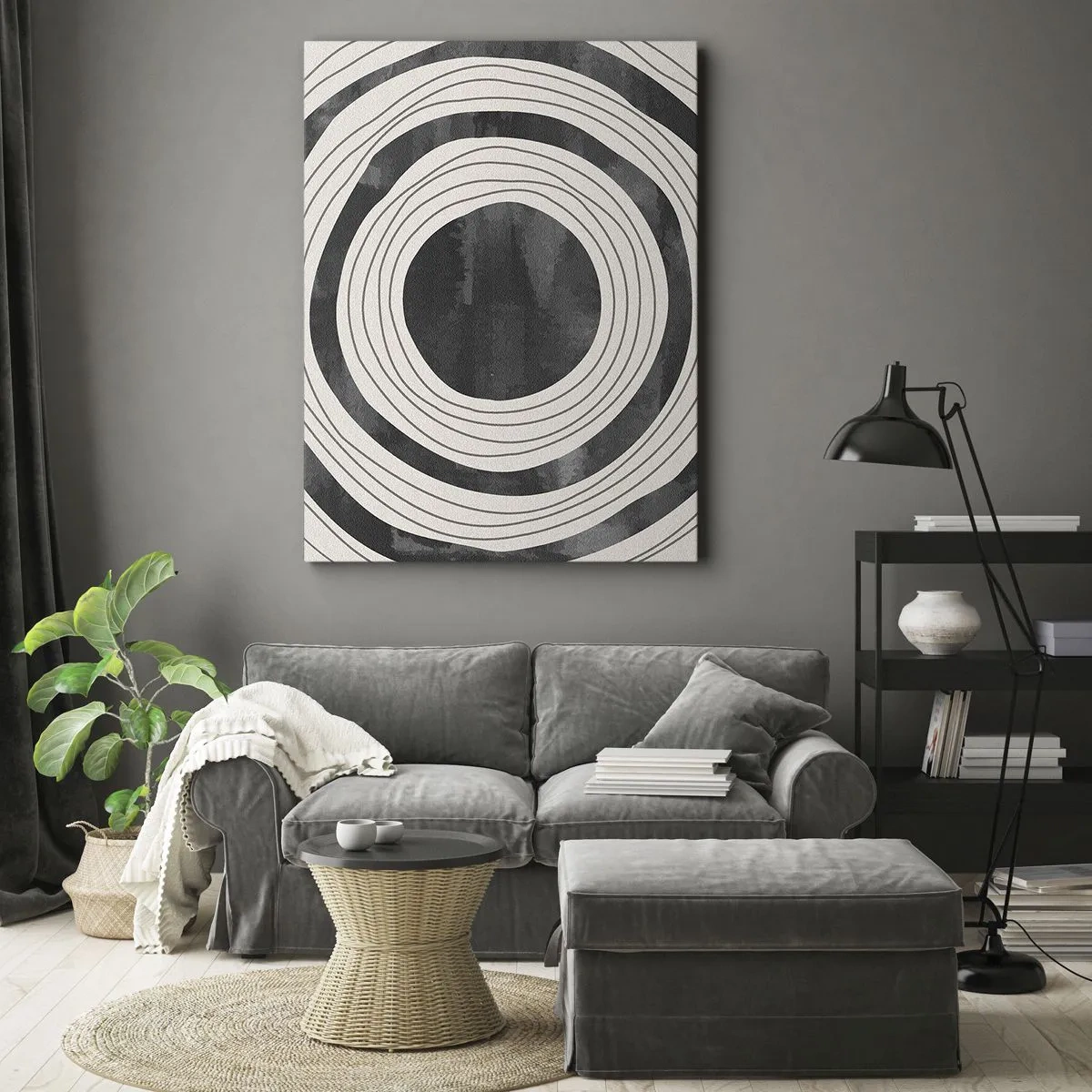 Impression sur toile - Image sur toile - Droit au but - 45x80 cm