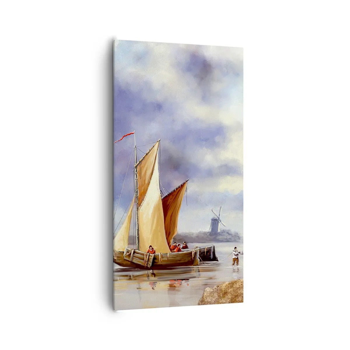 Impression sur toile - Image sur toile - Retour de marin - 65x120 cm