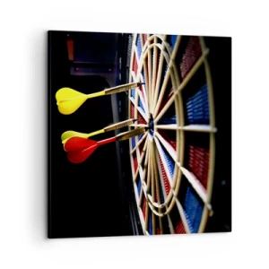 Impression sur toile - Image sur toile - Droit au but - 60x60 cm