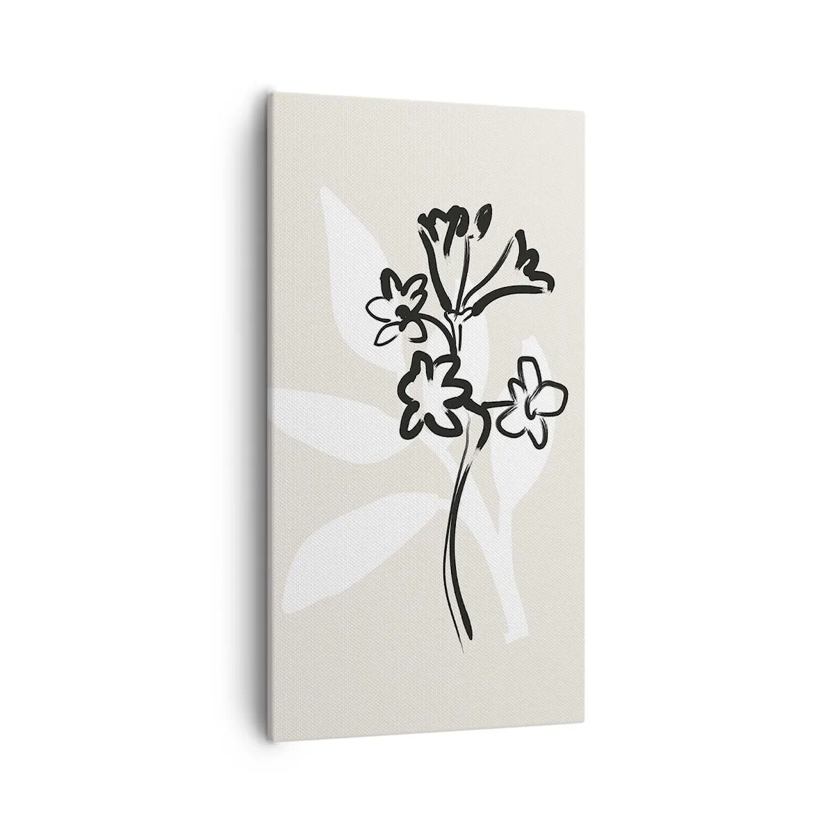 Impression sur toile - Image sur toile - Esquisse pour l'herbier - 55x100 cm