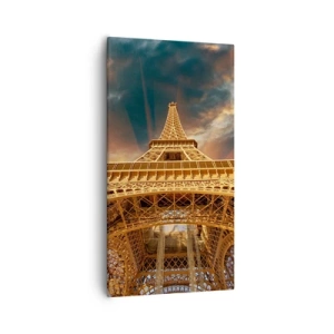 Impression sur toile - Image sur toile - Comment l'humanité a atteint le ciel - 55x100 cm