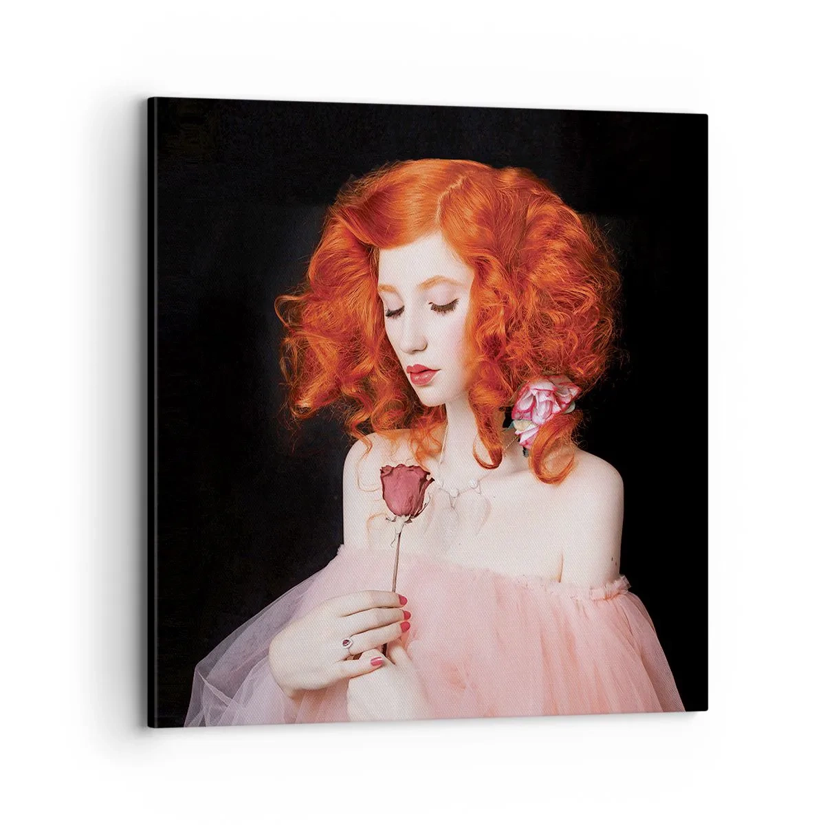 Impression sur toile - Image sur toile - De style baroque - 70x70 cm