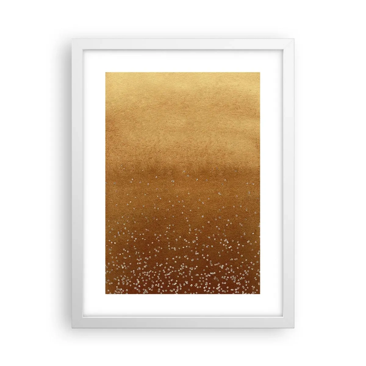 Affiche dans un cadre blanc - Poster - Origine du monde - 30x40 cm