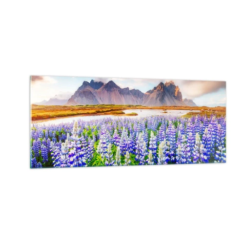 Impression sur verre - Image sur verre - La force et l'austérité côtoient la douceur - 100x40 cm