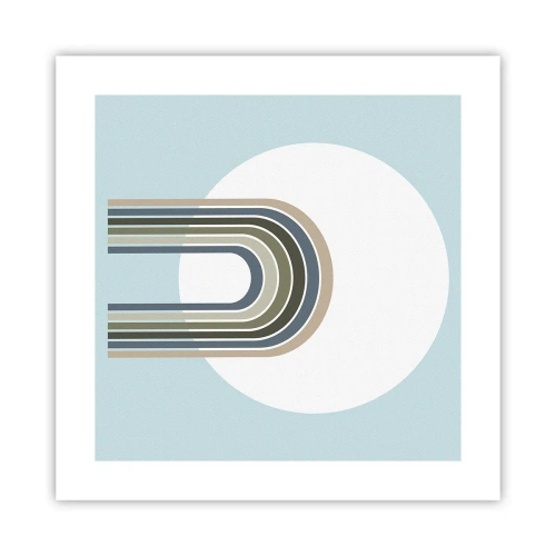 Affiche - Poster - Attraction irrésistible - 40x40 cm