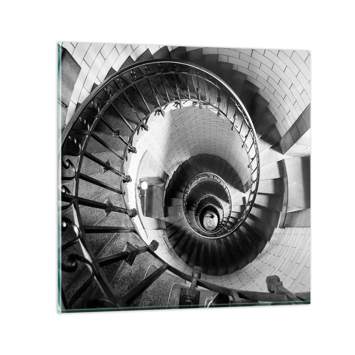 Impression sur verre - Image sur verre - De plus en plus haut - 50x50 cm