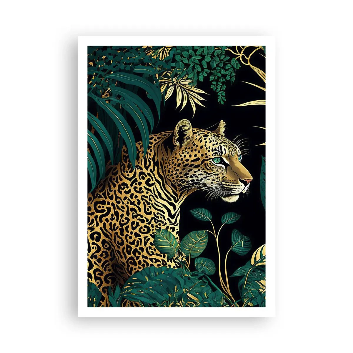 Affiche - Poster - Un hôte dans la jungle - 70x100 cm