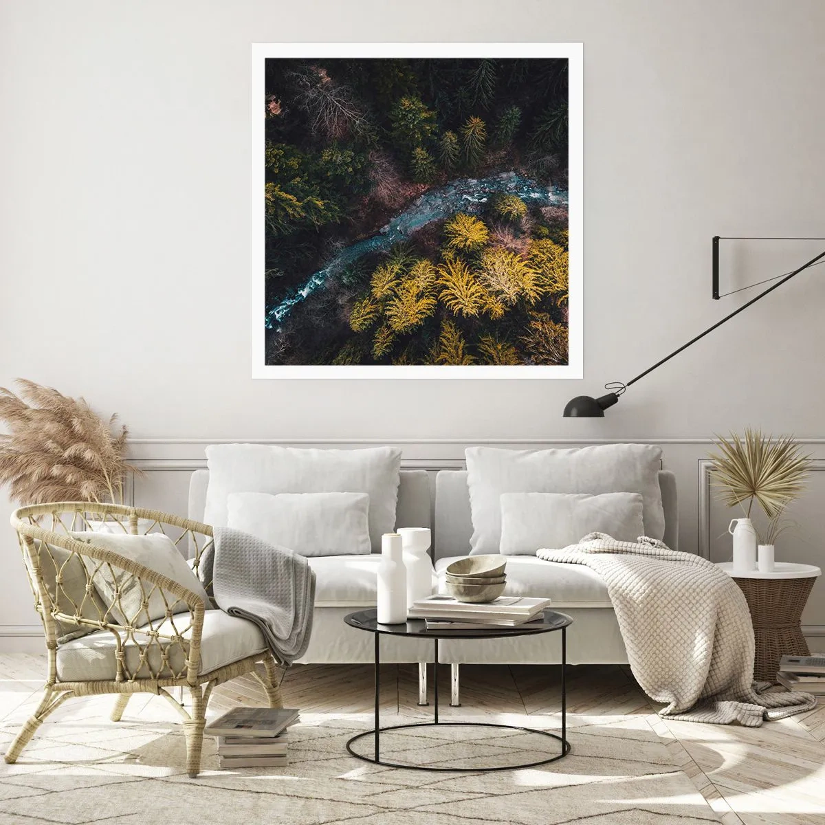 Affiche - Poster - De plus en plus vite - 60x60 cm