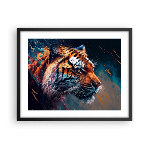 Affiche dans un cadre noir - Poster - Beauté sauvage - 50x40 cm