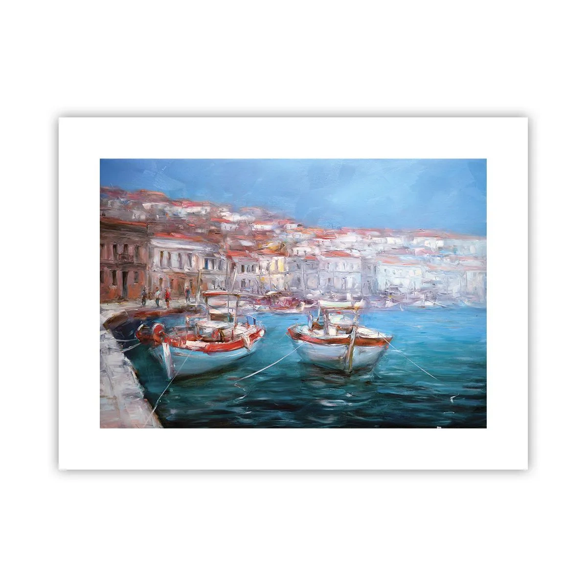 Affiche - Poster - Baie italienne - 40x30 cm