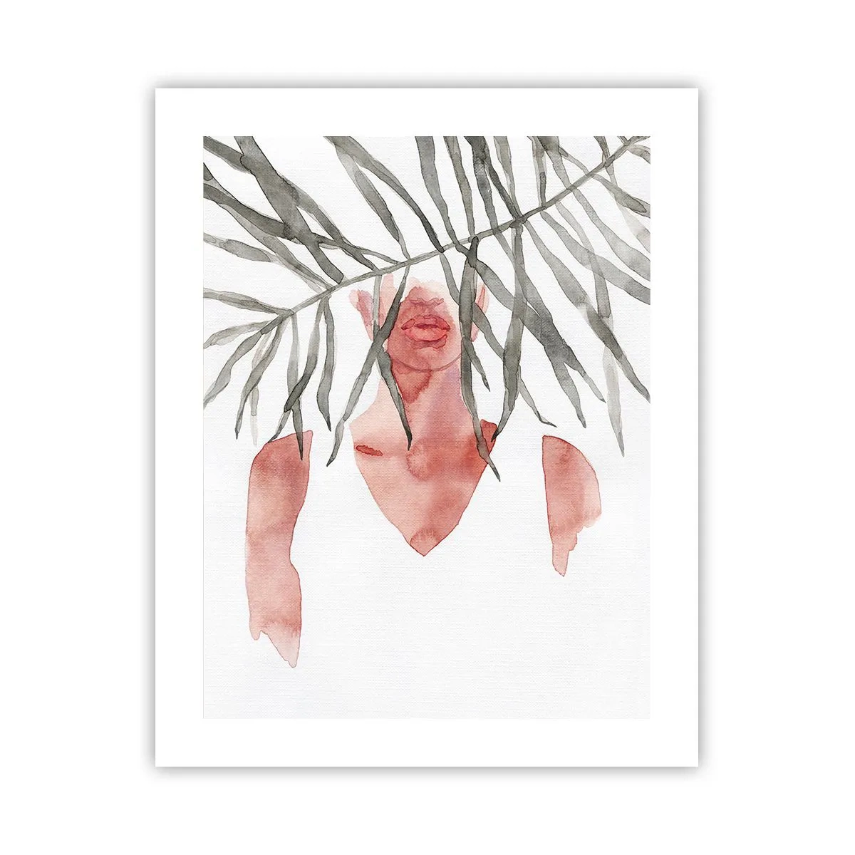 Affiche - Poster - Dame des tropiques - 40x50 cm