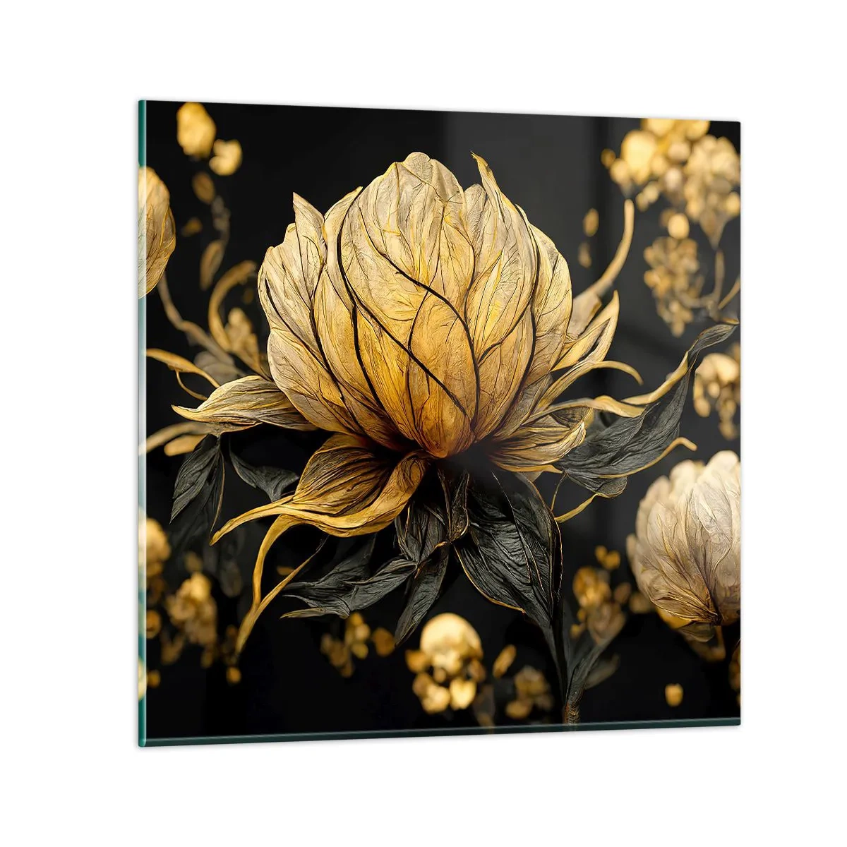 Impression sur verre - Image sur verre - Fragilité subtile - 50x50 cm