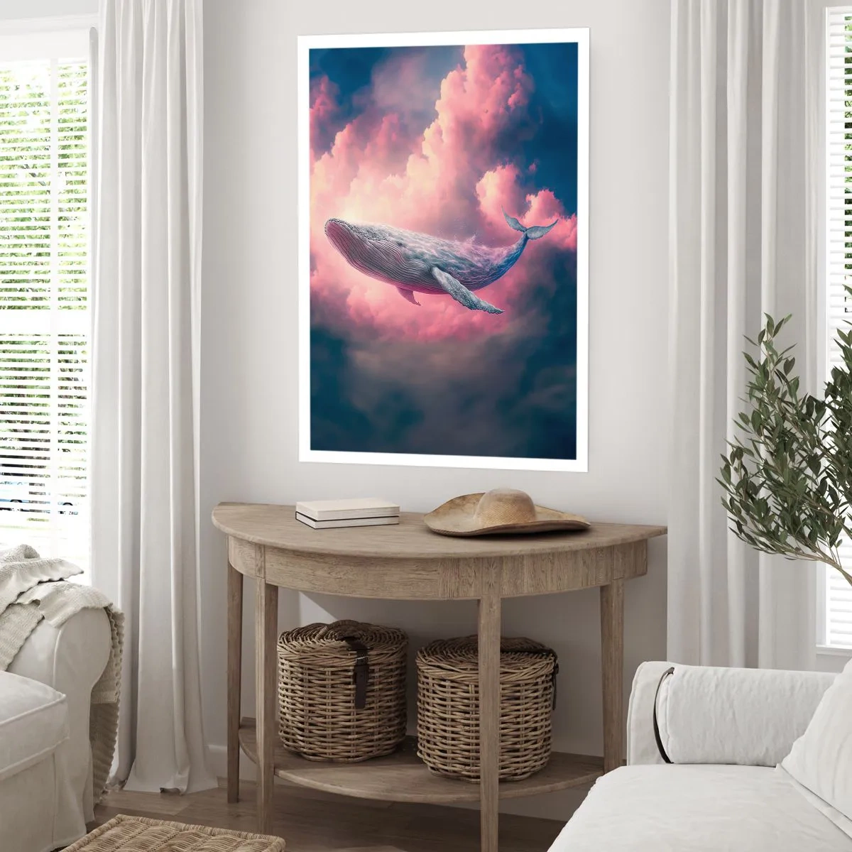 Affiche - Poster - Frottez-vous les yeux - 30x40 cm