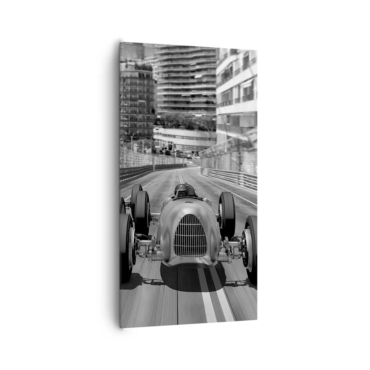 Impression sur toile - Image sur toile - Il y a longtemps à Monté Carlo - 65x120 cm