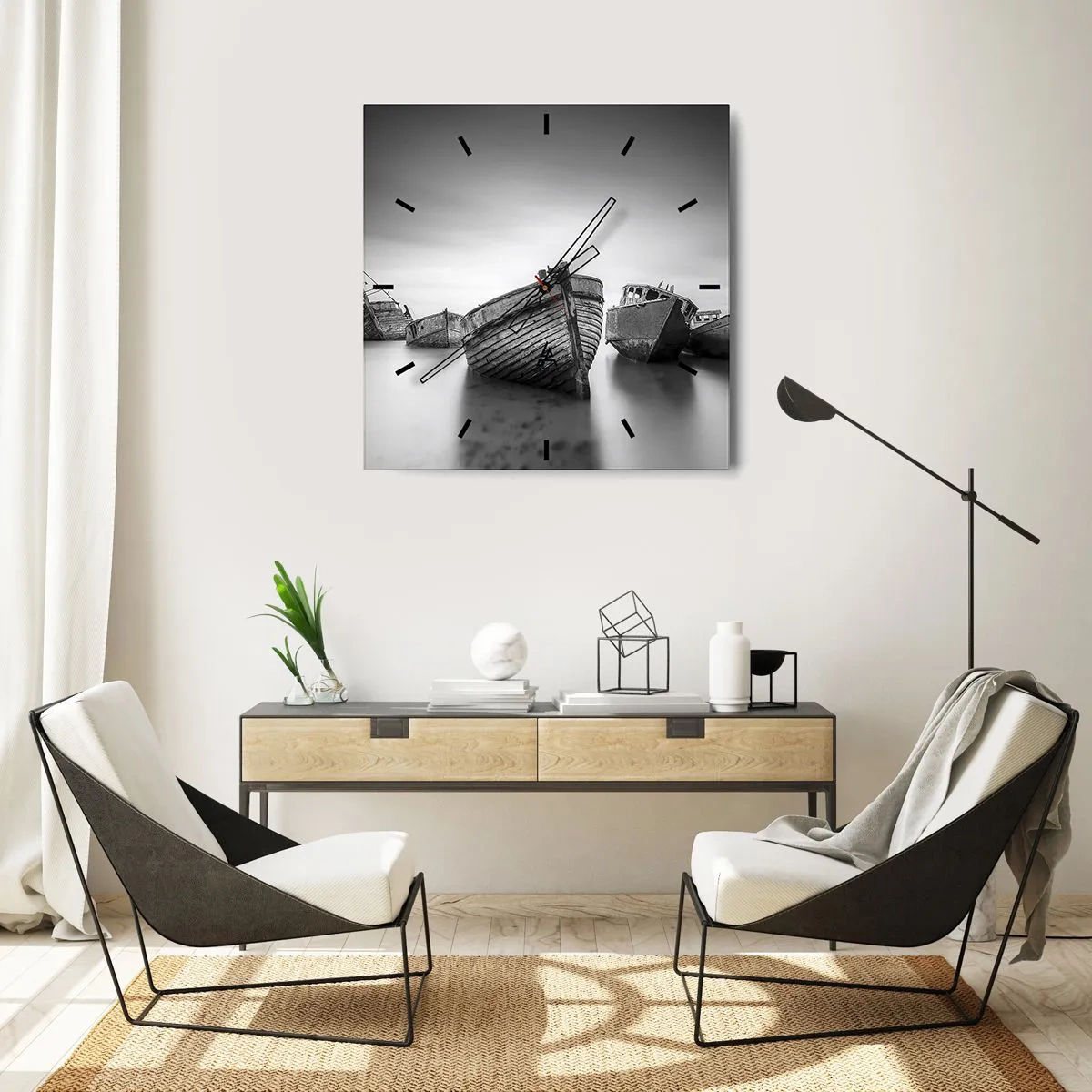 Horloge murale - Pendule murale - Cùest déjà un souvenir... - 30x30 cm