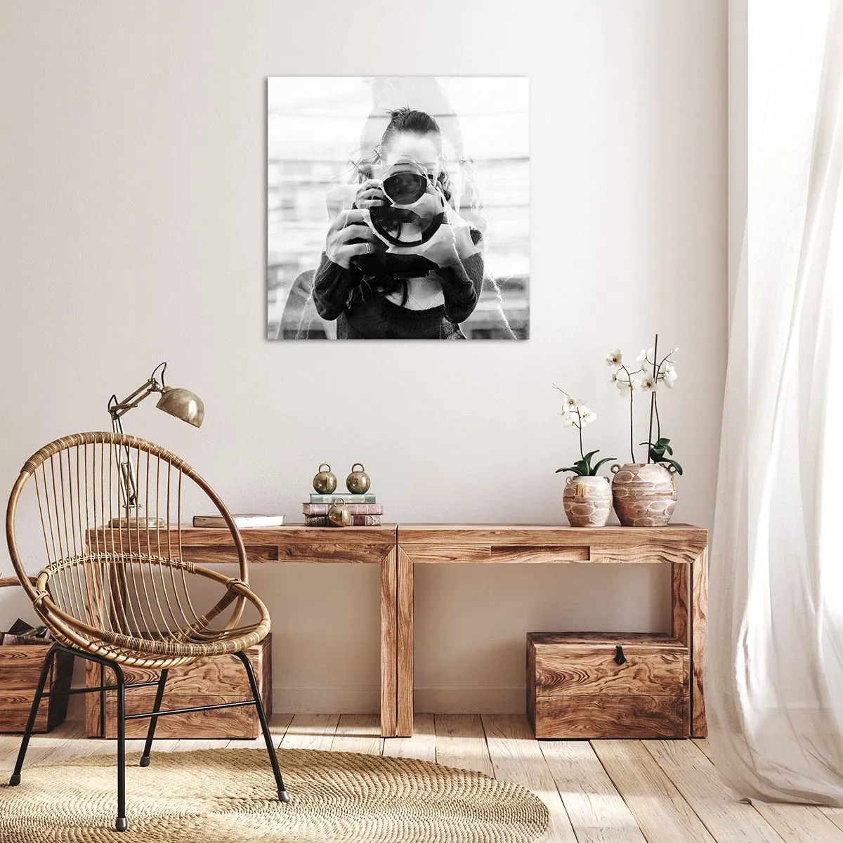 Impression sur toile - Image sur toile - Créateur et matériel - 30x30 cm