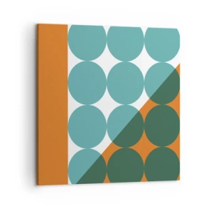 Impression sur toile - Image sur toile - En haut et en diagonale - 50x50 cm