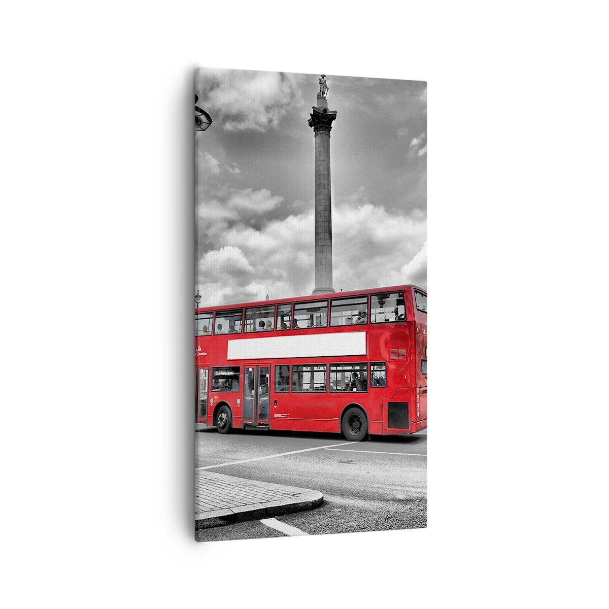 Impression sur toile - Image sur toile - La vraie circulation sanguine de la ville - 55x100 cm