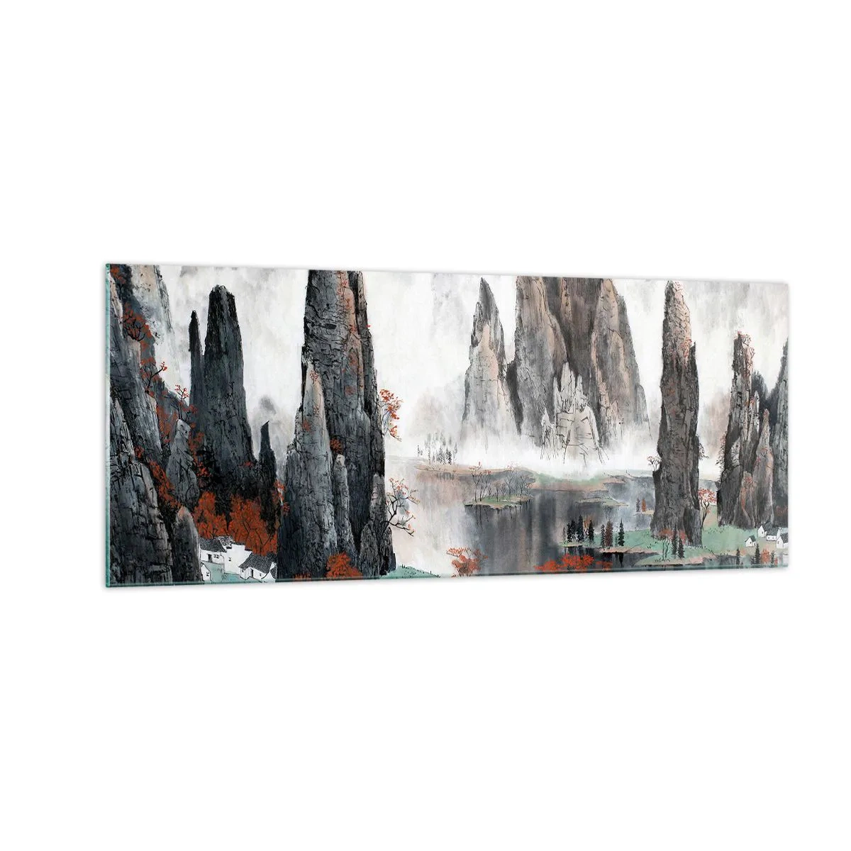 Impression sur verre - Image sur verre - De puissants gardiens - 100x40 cm