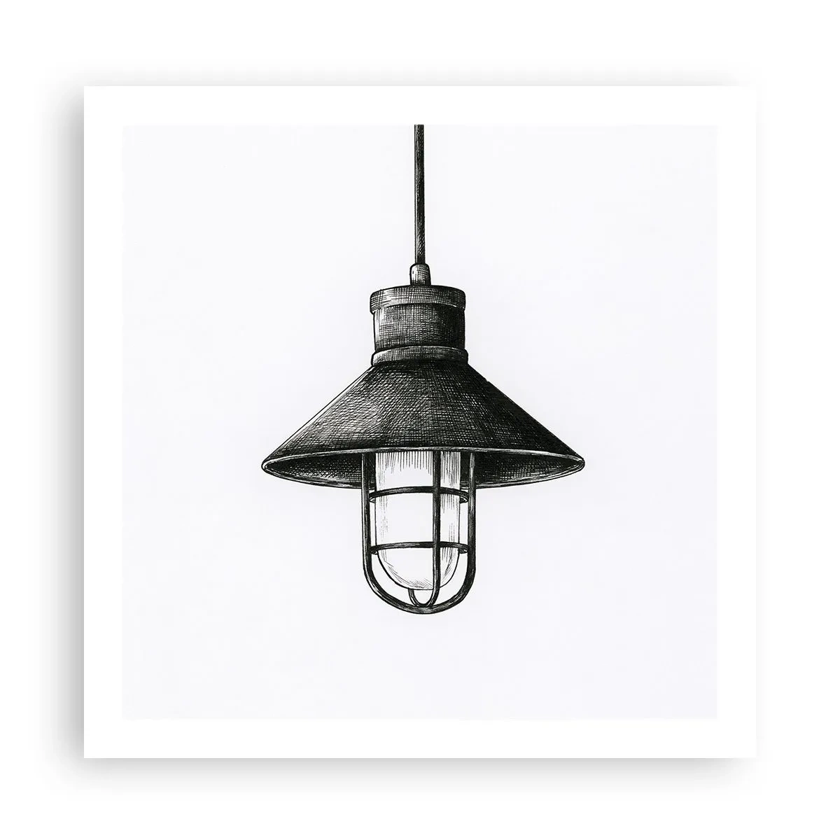 Affiche - Poster - Comme il y a des années… - 60x60 cm