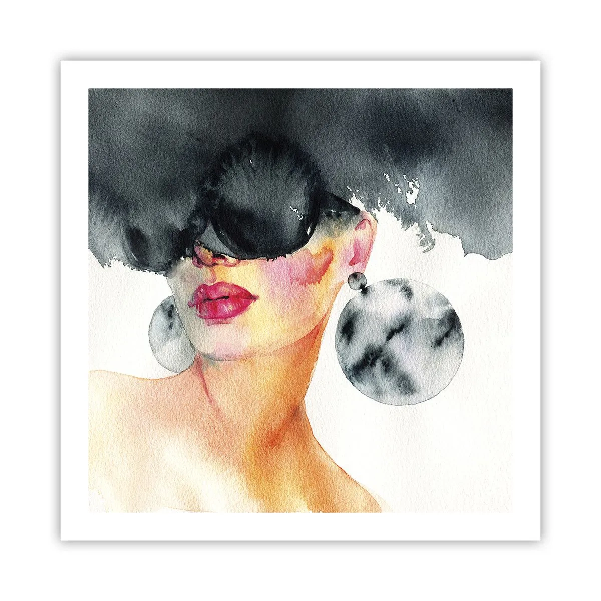 Affiche - Poster - Secret de l'élégance - 60x60 cm