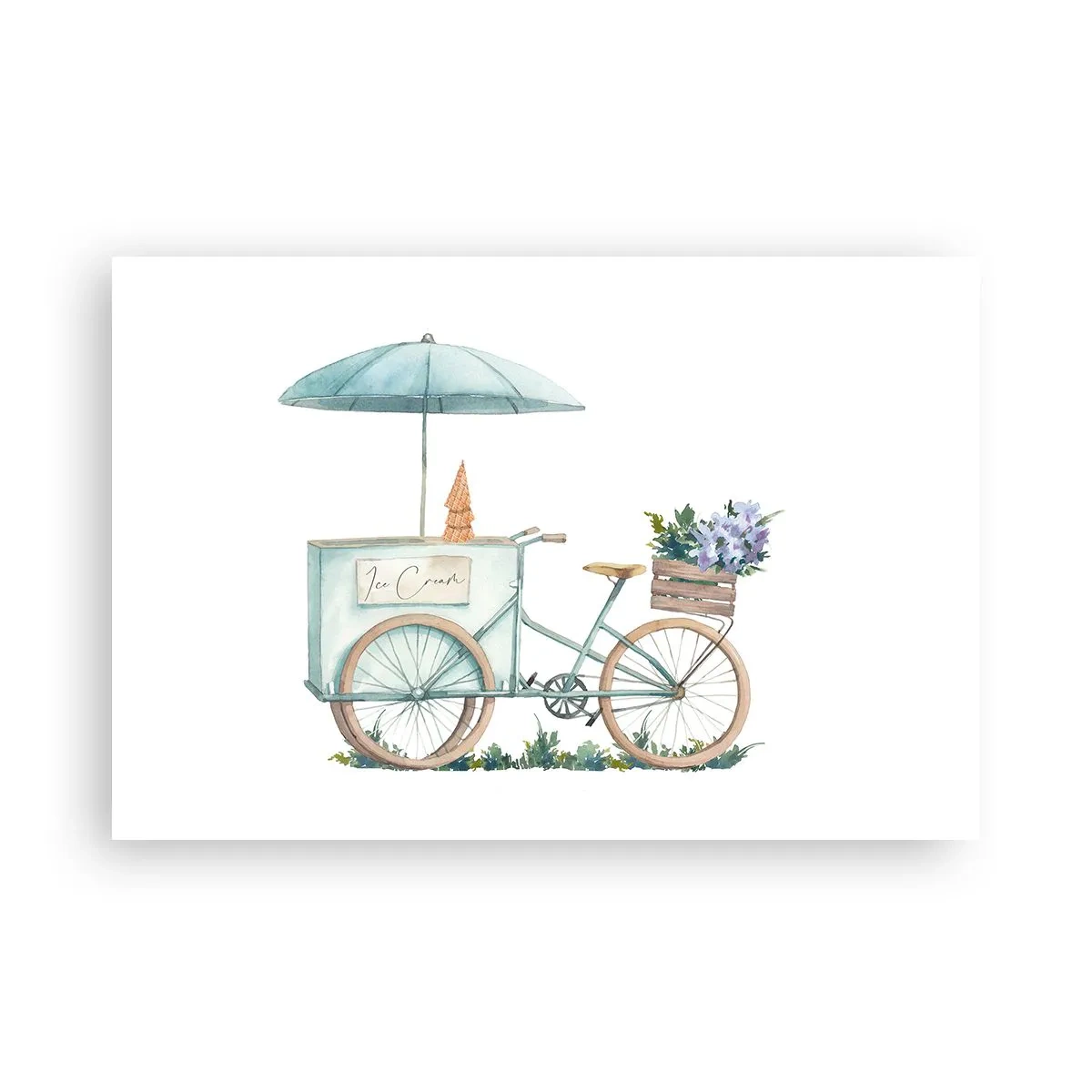 Affiche - Poster - Doux souvenir d'été - 91x61 cm