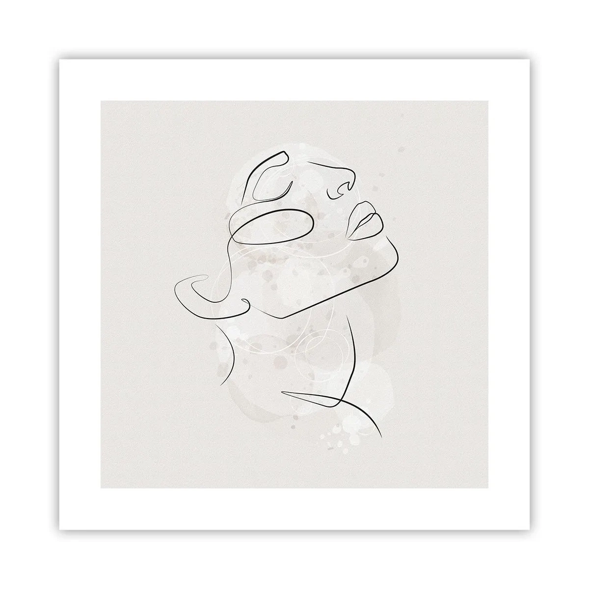 Affiche - Poster - L'esquisse d'un rêve - 40x40 cm