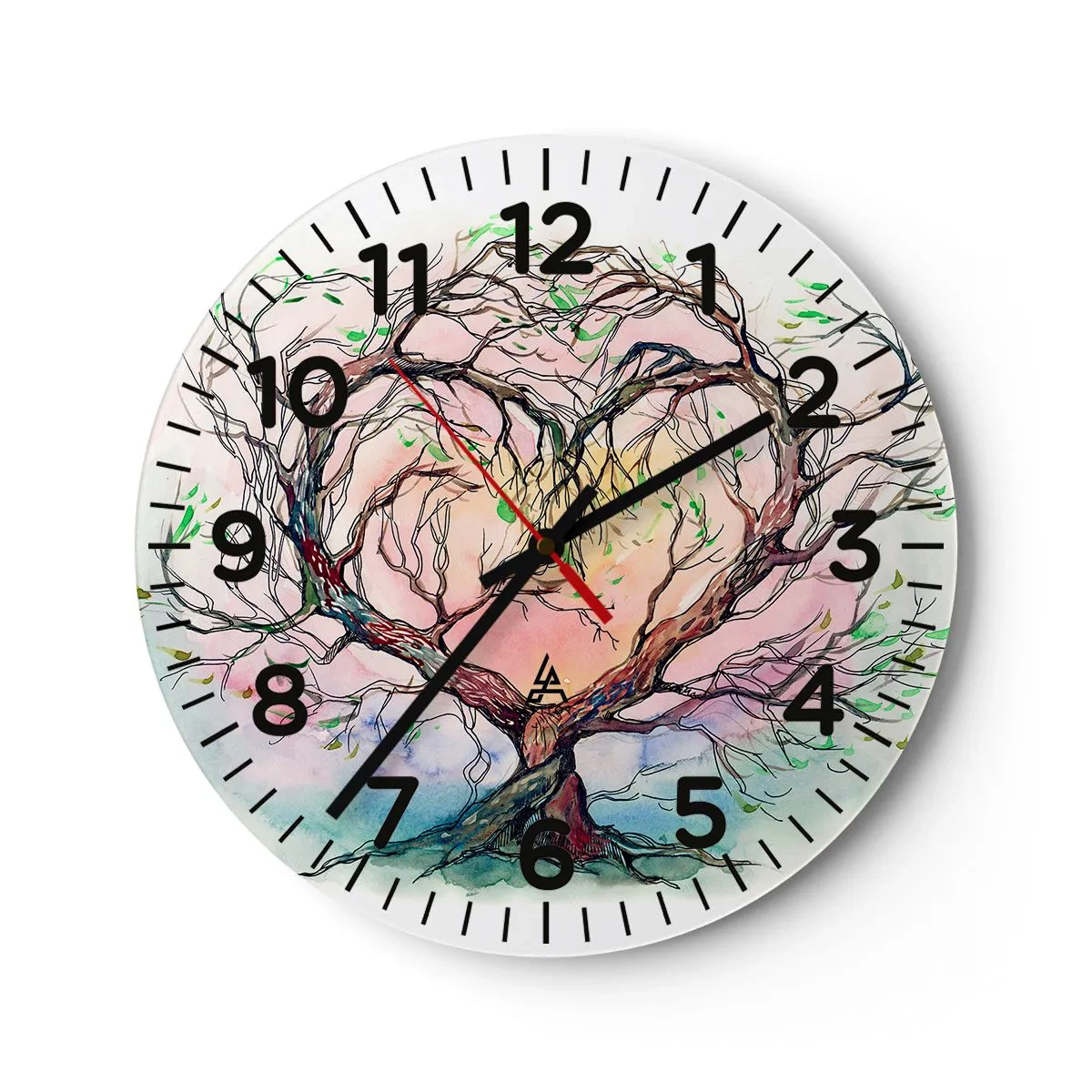 Horloge murale - Pendule murale - Ensemble contre les tempêtes - 40x40 cm